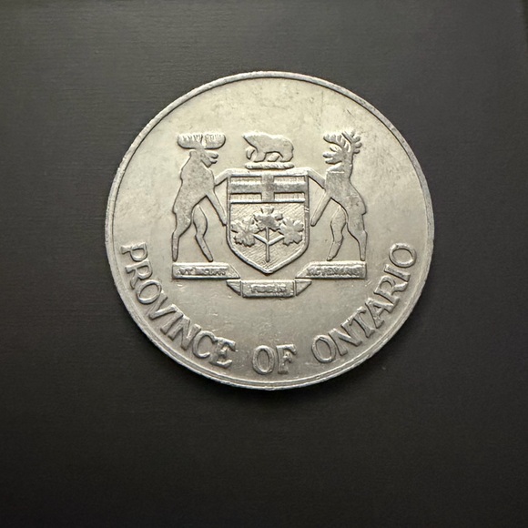 Other - 1977 Province of Ontario Queen Elizabeth II Silver Jubilee aluminum token/medal